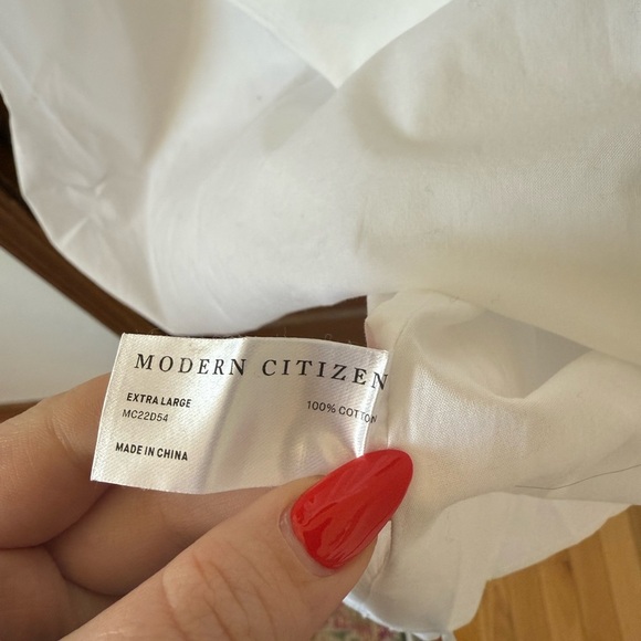 Modern Citizen Midi Length White Cotton Dress 🤍 - Picture 4 of 8